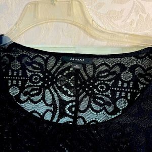 Black Lace Dressy Dress Alfani